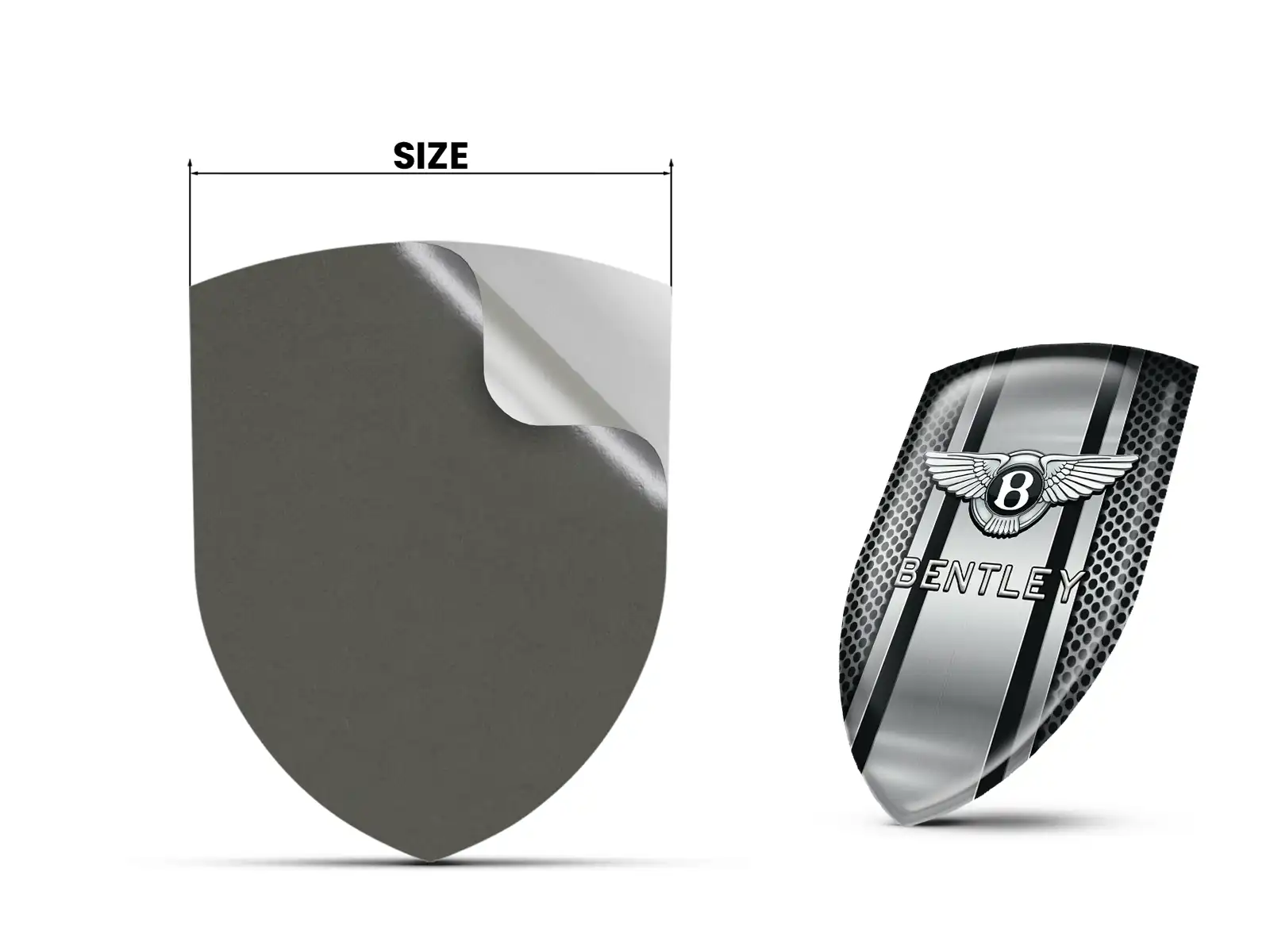 Bentley Silikonlogos Auto Universal Design Professionell